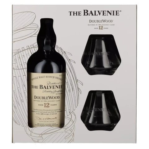 Balvenie 12 Year Old Double Wood Gift Set 2 Glasses image 0