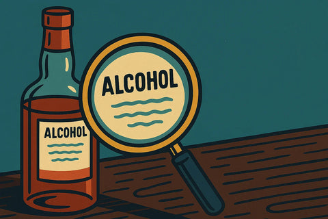 How to spot a fake alcohol bottle