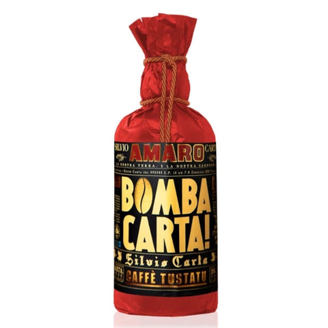 Amaro Bomba Carta Caffe Tustatu