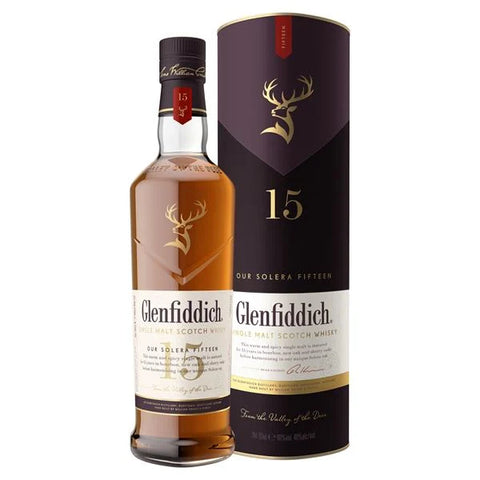 Glenfiddich 15 Year Old Solera Scotch Whisky