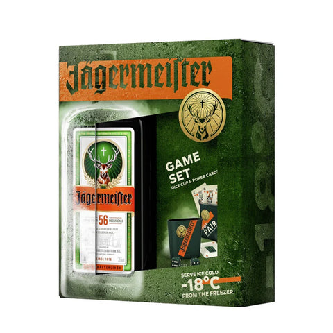 Jagermeister Game Set Giftbox