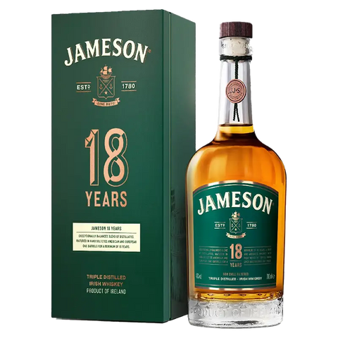 Jameson 18 Year Old New Label 