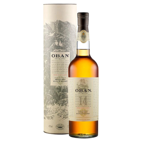 OBAN 14 Years Old Single Malt Scotch Whisky 