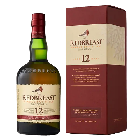 Redbreast 12 Year Old Single Pot Still 